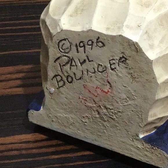 Rare Vintage Paul Bolinger Snowman figurine 😘 - Picture 4 of 4